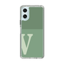 Slim Protection Case［ Original - initial two tone - V green ］