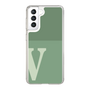 Slim Protection Case［ Original - initial two tone - V green ］