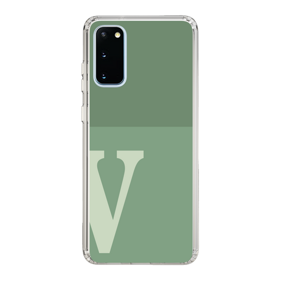 Slim Protection Case［ Original - initial two tone - V green ］