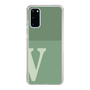 Slim Protection Case［ Original - initial two tone - V green ］