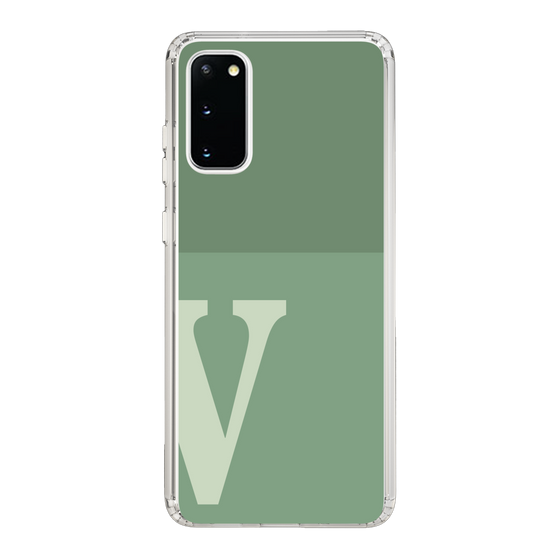 Slim Protection Case［ Original - initial two tone - V green ］