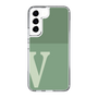Slim Protection Case［ Original - initial two tone - V green ］