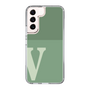 Slim Protection Case［ Original - initial two tone - V green ］