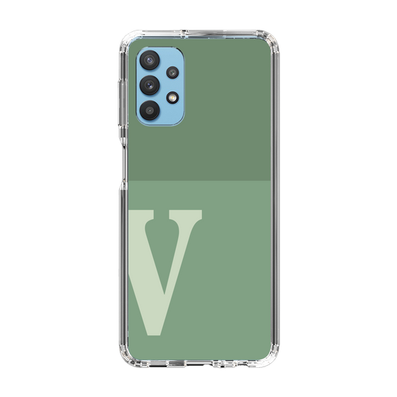 Slim Protection Case［ Original - initial two tone - V green ］