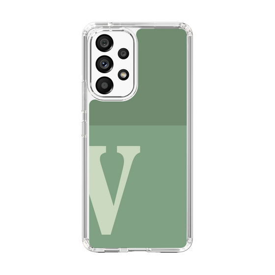 Slim Protection Case［ Original - initial two tone - V green ］