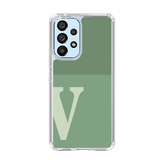 Slim Protection Case［ Original - initial two tone - V green ］