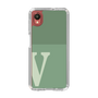 Slim Protection Case［ Original - initial two tone - V green ］