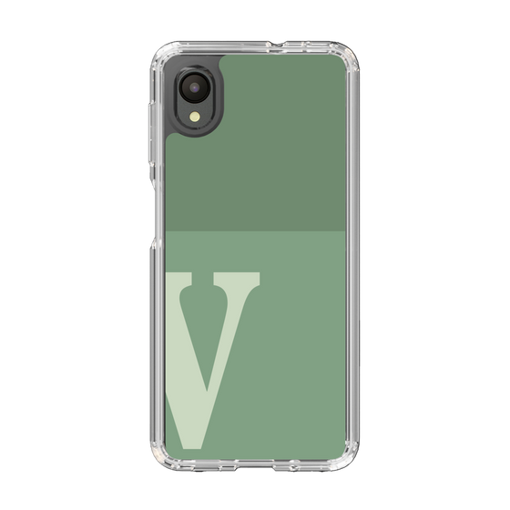 Slim Protection Case［ Original - initial two tone - V green ］