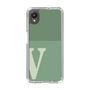 Slim Protection Case［ Original - initial two tone - V green ］