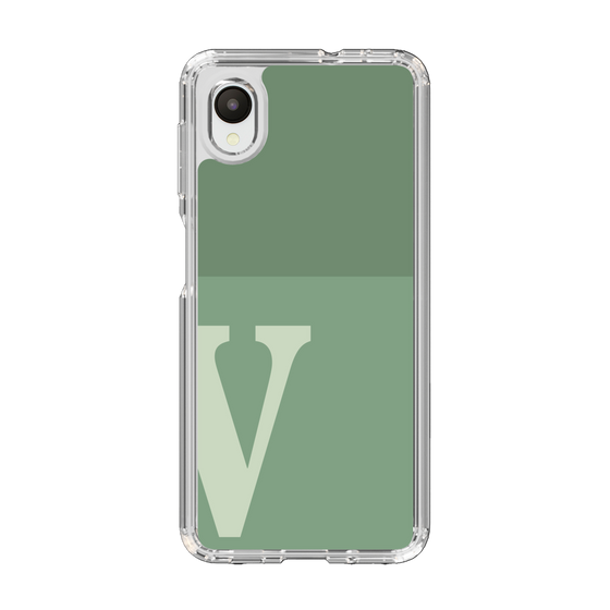 Slim Protection Case［ Original - initial two tone - V green ］