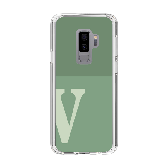 Slim Protection Case［ Original - initial two tone - V green ］