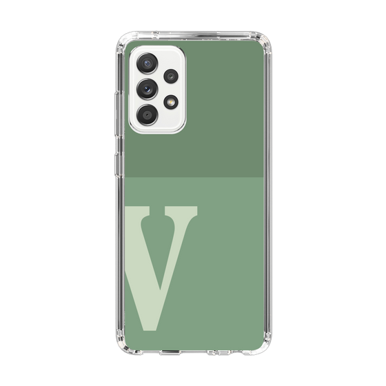 Slim Protection Case［ Original - initial two tone - V green ］
