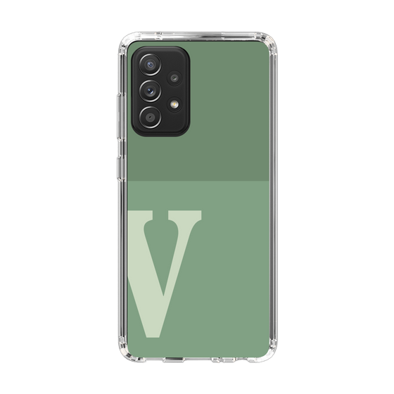 Slim Protection Case［ Original - initial two tone - V green ］