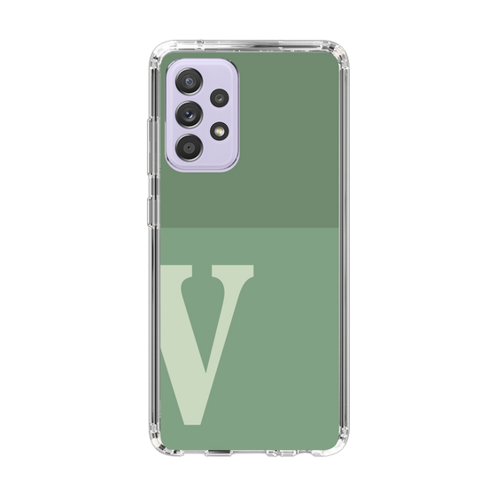 Slim Protection Case［ Original - initial two tone - V green ］