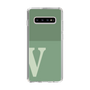 Slim Protection Case［ Original - initial two tone - V green ］