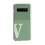 Slim Protection Case［ Original - initial two tone - V green ］