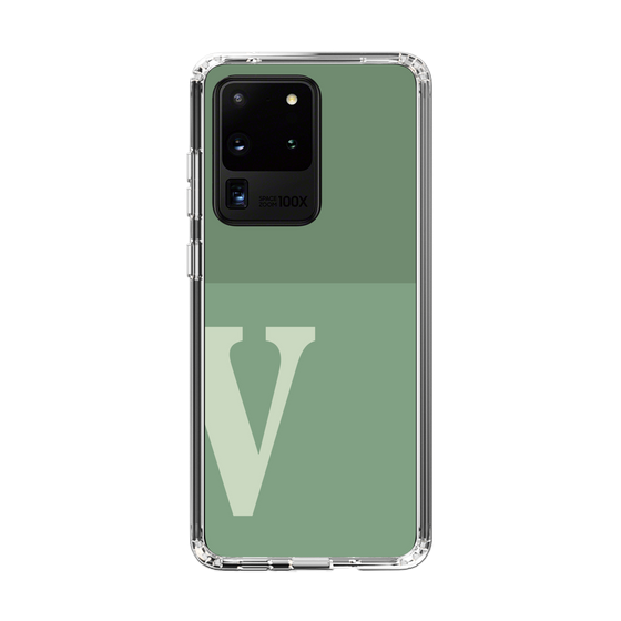 Slim Protection Case［ Original - initial two tone - V green ］