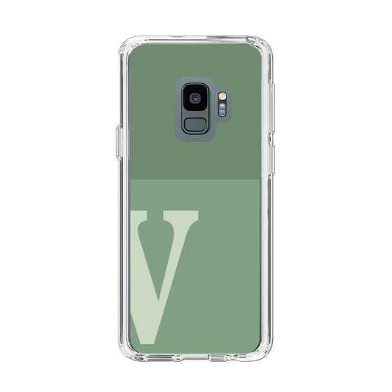 Slim Protection Case［ Original - initial two tone - V green ］