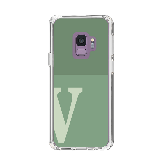 Slim Protection Case［ Original - initial two tone - V green ］