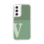 Slim Protection Case［ Original - initial two tone - V green ］