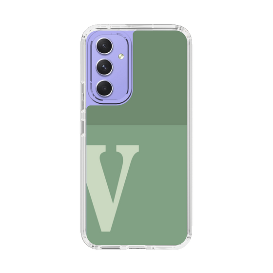 Slim Protection Case［ Original - initial two tone - V green ］