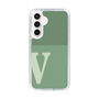 Slim Protection Case［ Original - initial two tone - V green ］