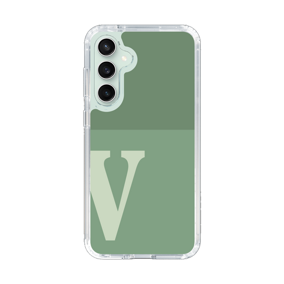 Slim Protection Case［ Original - initial two tone - V green ］