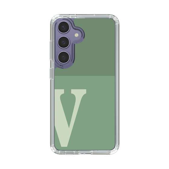 Slim Protection Case［ Original - initial two tone - V green ］