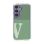 Slim Protection Case［ Original - initial two tone - V green ］