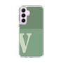 Slim Protection Case［ オリジナル - initial two tone - V green ］
