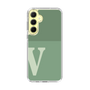 Slim Protection Case［ オリジナル - initial two tone - V green ］