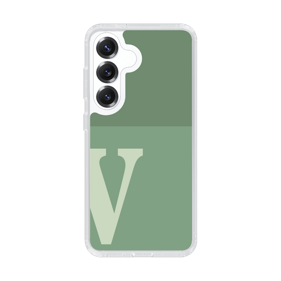 Slim Protection Case［ Original - initial two tone - V green ］