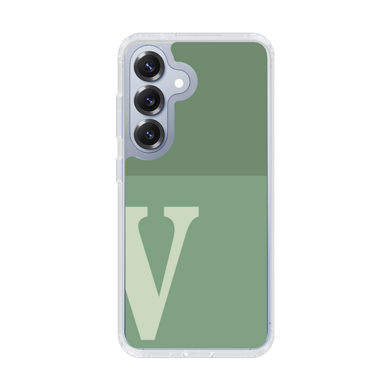 Slim Protection Case［ Original - initial two tone - V green ］