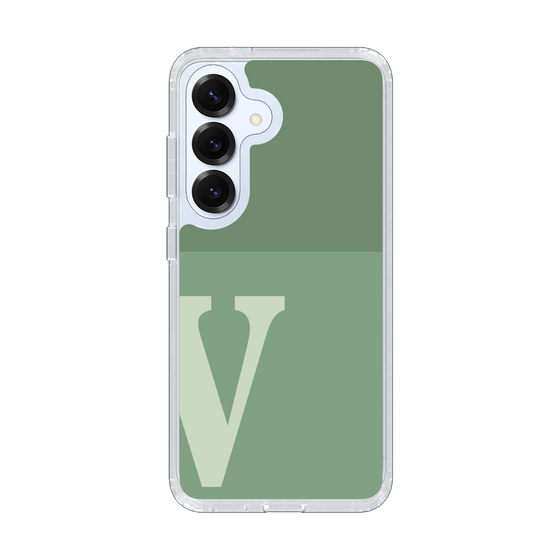 Slim Protection Case［ Original - initial two tone - V green ］