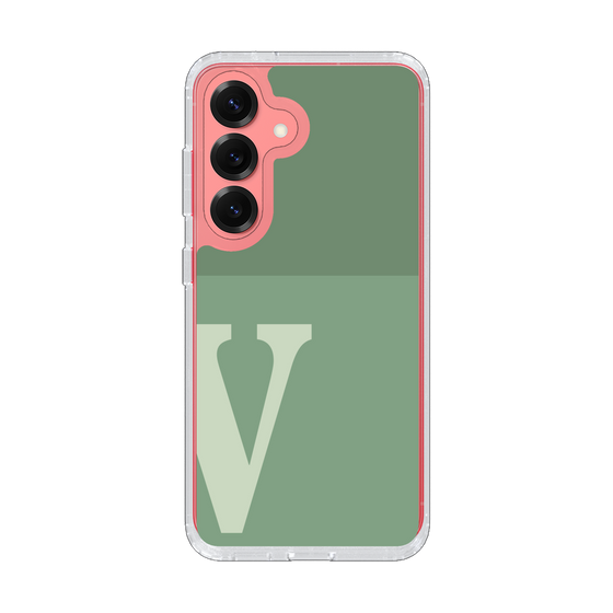 Slim Protection Case［ Original - initial two tone - V green ］