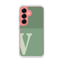 Slim Protection Case［ Original - initial two tone - V green ］