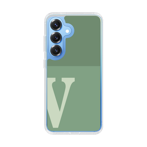 Slim Protection Case［ Original - initial two tone - V green ］