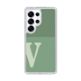Slim Protection Case［ Original - initial two tone - V green ］