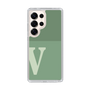 Slim Protection Case［ Original - initial two tone - V green ］