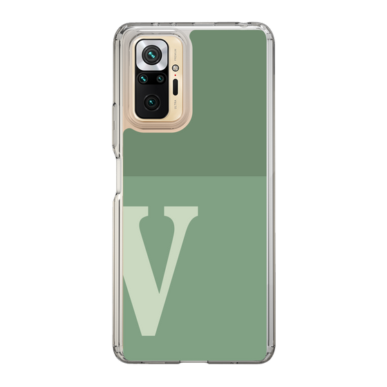 Slim Protection Case［ Original - initial two tone - V green ］