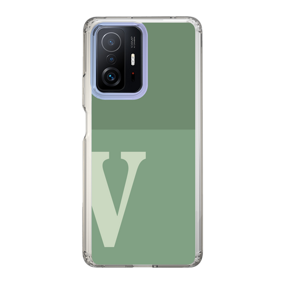 Slim Protection Case［ Original - initial two tone - V green ］