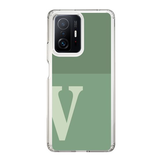 Slim Protection Case［ Original - initial two tone - V green ］