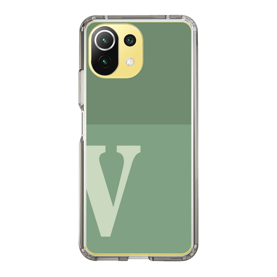 Slim Protection Case［ Original - initial two tone - V green ］
