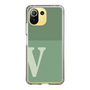 Slim Protection Case［ Original - initial two tone - V green ］