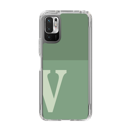 Slim Protection Case［ Original - initial two tone - V green ］