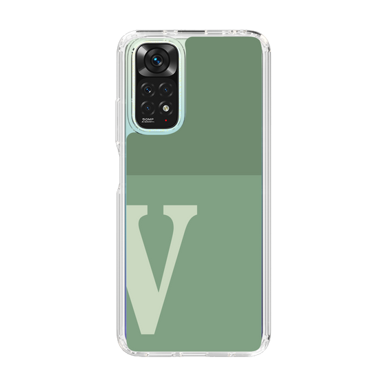 Slim Protection Case［ Original - initial two tone - V green ］
