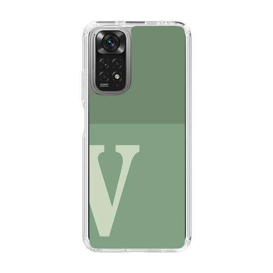 Slim Protection Case［ Original - initial two tone - V green ］