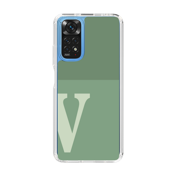 Slim Protection Case［ Original - initial two tone - V green ］