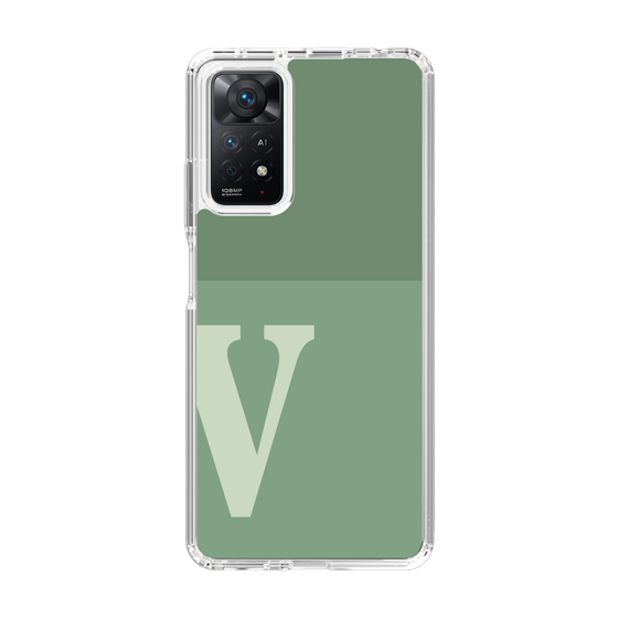 Slim Protection Case［ Original - initial two tone - V green ］