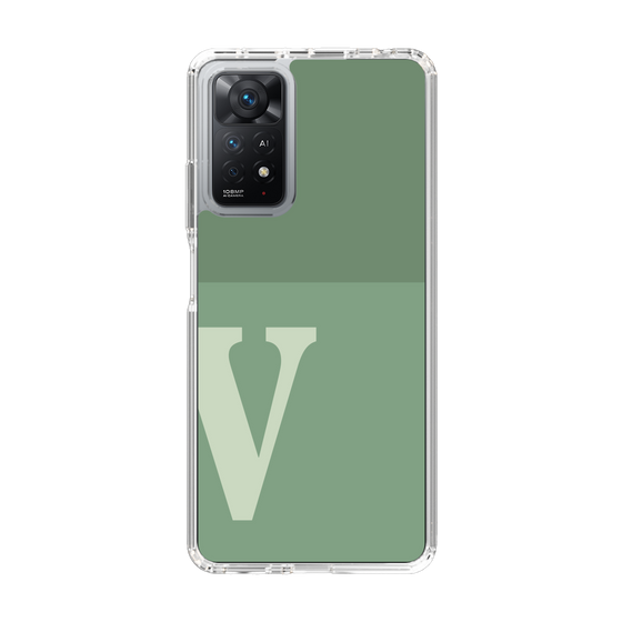 Slim Protection Case［ Original - initial two tone - V green ］